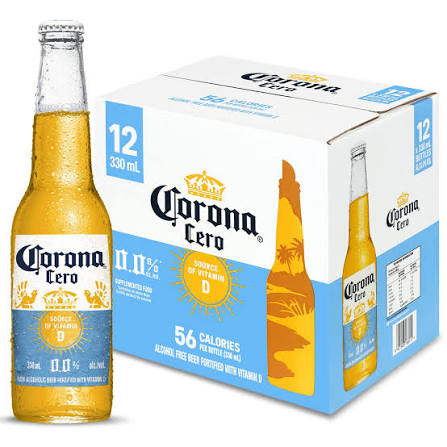 Corona Cero Alcohol-Free Beer 0.0% - 12 x 330ml bottles